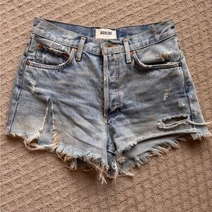 AGOLDE Parker distressed shorts size 24